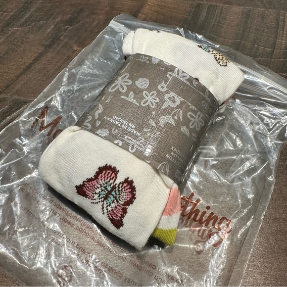 Fall Flutter Butterfly Tights - Picture 2 of 5